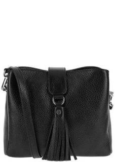 Маленькая кожаная сумка через плечо Afina