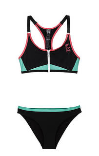 Раздельный купальный костюм с принтом EA7