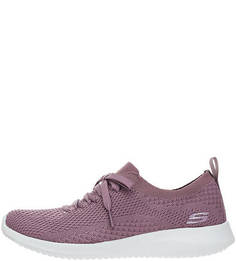 Кроссовки сиреневого цвета на шнуровке Skechers