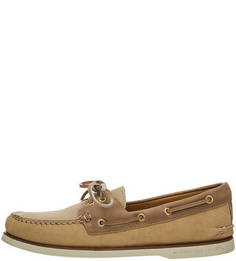 Кожаные топсайдеры бежевого цвета gld ao2eye Sperry Top Sider