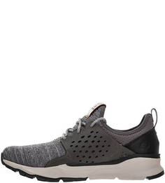 Кроссовки серого цвета на шнуровке Skechers