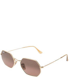 Солнцезащитные очки в металлической оправе Octagonal Ray Ban