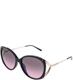 Очки с синей пластиковой оправой Morro Bay Michael Kors