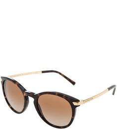 Очки с коричневой пластиковой оправой Adrianna III Michael Kors