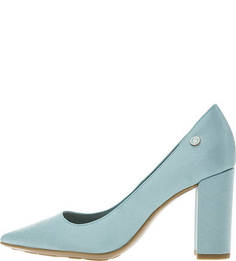 Текстильные туфли на устойчивом каблуке Tommy Hilfiger