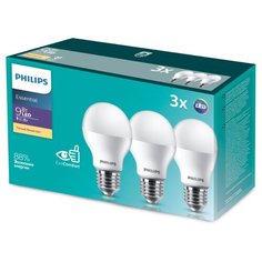 Упаковка светодиодных ламп 3 шт Philips