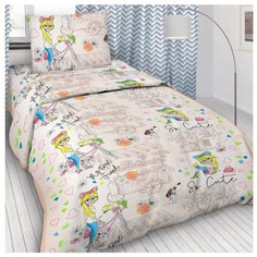 Постельное белье 1.5-спальное Letto