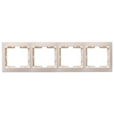 Рамка IEK EMK41-K33-DM бежевый