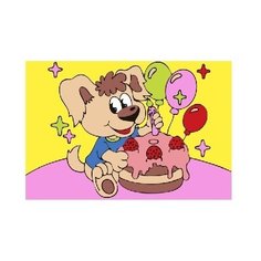 Molly Картина по номерам С днем