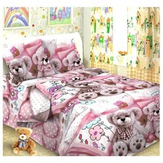 Постельное белье 1.5-спальное Letto