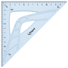 Maped Угольник Geometric 45° 21