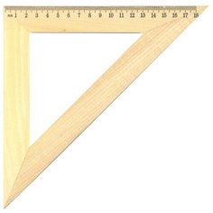 Action! Угольник деревянный 45°