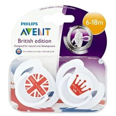 Пустышка силиконовая Philips Avent