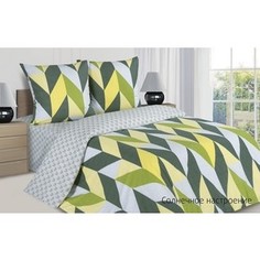 Комплект постельного белья Ecotex 1,5 сп, поплин Поэтика Солнечное настроение (4660054341977)