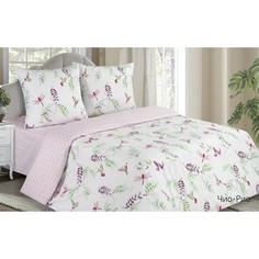 Комплект постельного белья Ecotex 1,5 сп, поплин Поэтика Чио-Рио (4660054342158)