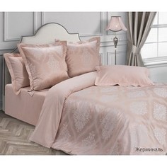Комплект постельного белья Ecotex 1.5 сп, сатин-жаккард Эстетика Жерминаль (4650074957029)