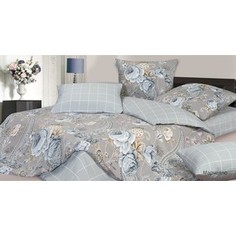 Комплект постельного белья Ecotex евро, сатин Гармоника Марчелло (4660054340956)