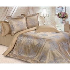 Комплект постельного белья Ecotex евро, сатин-жаккард Эстетика Бристоль (4680017867061)