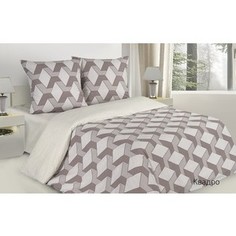 Комплект постельного белья Ecotex 2 сп, поплин Поэтика Квадро (4660054341502)