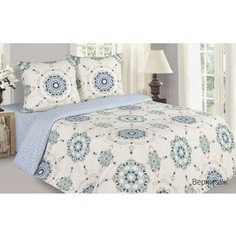 Комплект постельного белья Ecotex евро, поплин Поэтика Вернисаж (4660054342301)