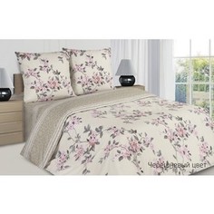 Комплект постельного белья Ecotex 2 сп, поплин Поэтика Черешневый цвет (4660054342110)