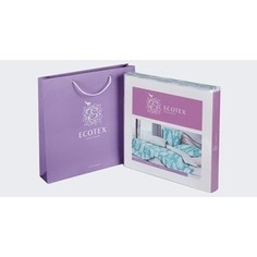 Комплект постельного белья Ecotex евро, сатин Гармоника Грасс (4650074958040)