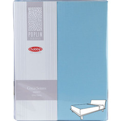 Простыня Hobby home collection на резинке 180х200 см бирюзовый (1501002004)