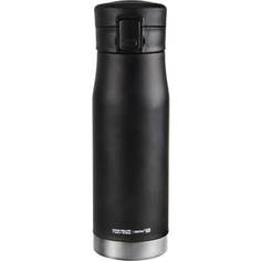 Термокружка 0.5 л Asobu Liberty canteen черная/стальная (LC17 black-silver)