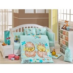 Комплект детского постельного белья Hobby home collection с одеялом поплин LOVELY, персиковый, 100% Хлопок
