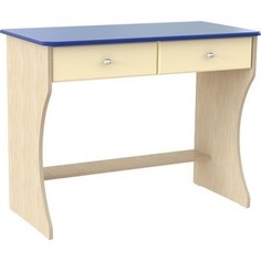Стол письменный Compass Капитошка ДК-16 синий/ваниль шагрень