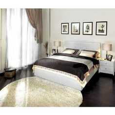 Кровать Аскона Greta 160х200 к/з White (Без основания) Askona