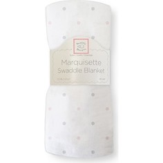 Пеленка детская тонкая SwaddleDesigns Маркизет PK/Sterling Lt Dot (SD-428PP)