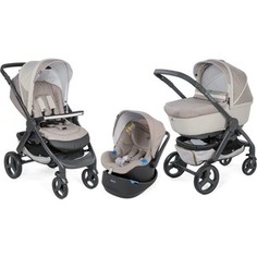 Коляска 3 в 1 Chicco StyleGo Up Car Beige