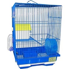 Клетка N1 30х23х41см 3-х этажная, укомплектованная для хомяков (ДКг125)