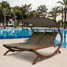 Шезлонг-лежак Afina garden Мальта AFM-510 olive