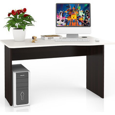 Стол письменный Мебельный двор С-МД-1-04 венге/дуб