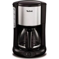 Кофеварка Tefal CM361838 серебристый/черный