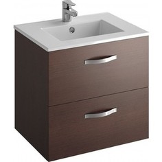 Тумба с раковиной Jacob Delafon Ola 60 темный дуб (EB390RU-NR, EXSA112-00)