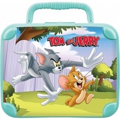 Контейнер Бытпласт С Ручкой И Аппликацией Том И Джерри 158х196х69 Мм (Зеленый)