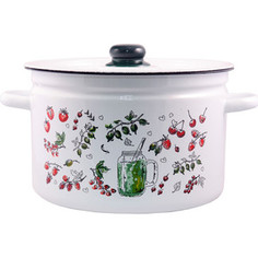 Кастрюля эмалированная 7 л Appetite Compote (1с18с)