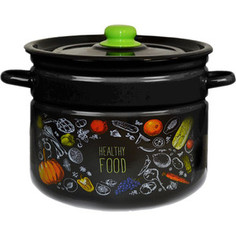 Кастрюля эмалированная 9 л Appetite Healthy food (1с200с)