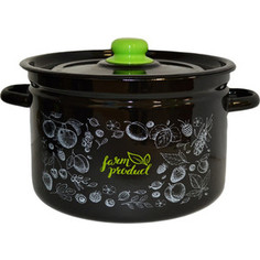 Кастрюля эмалированная 7 л Appetite Berry (1с18с)