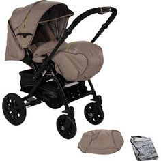 Коляска прогулочная Capella S-803WF СИБИРЬ LINEN БЕЖЕВЫЙ