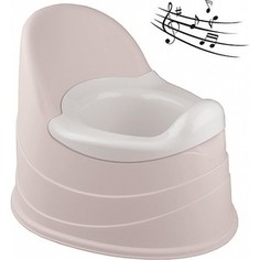 Горшок Детский Бытпласт Пластишка Музыкальный (Бежевый)