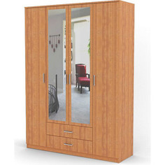 Шкаф комбинированный Гамма Квартет 160х60 ольха Gamma