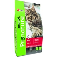 Сухой корм Pronature Original Adult Cat Chicken with Lamb Recipe с курицей и ягненком для кошек 5кг (102.454)