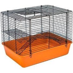 Клетка N1 30,5х42,5х33,5см 2 этажа, складная для грызунов (РПК11)