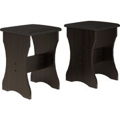 Табуреты Атлант punto - коричневый, венге магия 2 шт Atlant