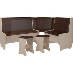 Кухонный набор Атлант Эна без стола саламандер-рыжый, дуб девонширский Atlant