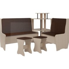 Кухонный набор Атлант Тэссера без стола саламандер-рыжый, дуб девонширский Atlant